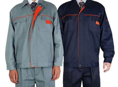 【廠家】定做春秋款長(zhǎng)袖工作服 定制工廠車(chē)間勞保服汽修服可印刷